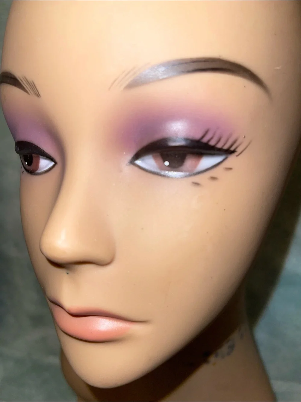 Enstyle Female Mannequin Head Display - Tan